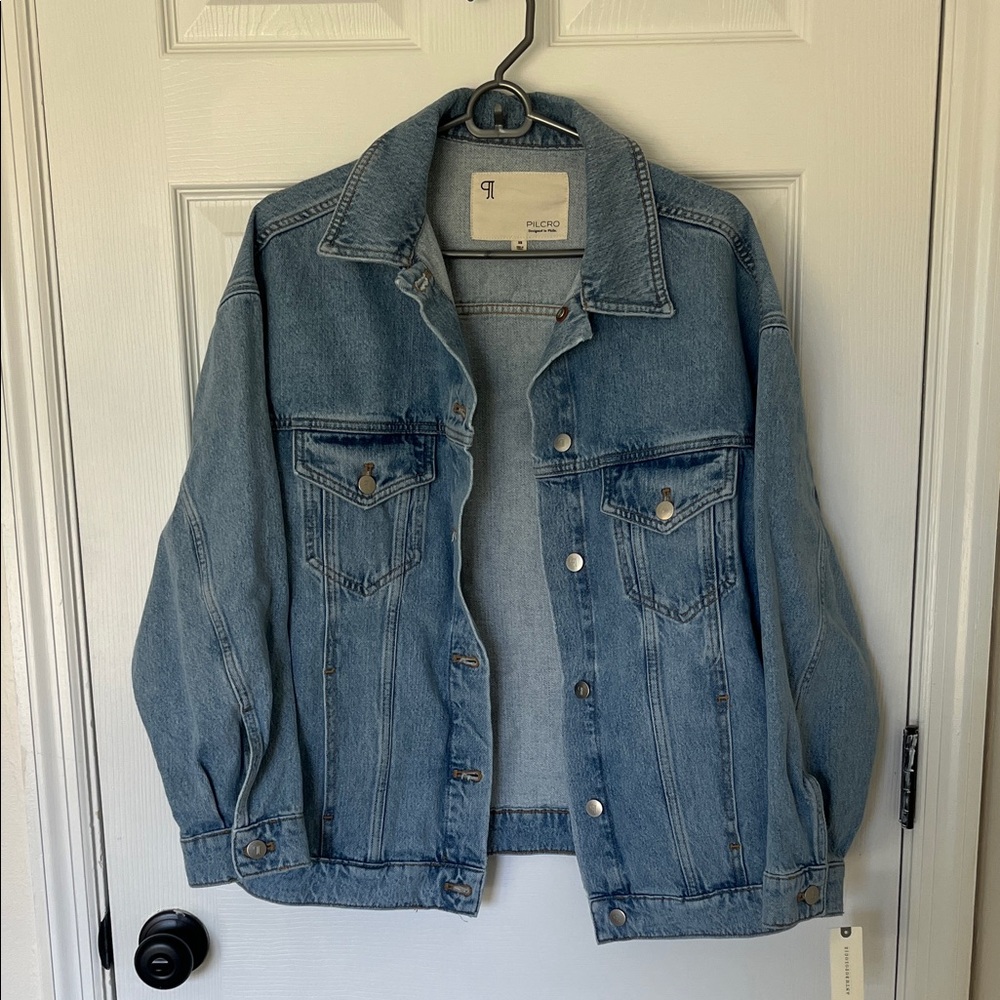 NWT Pilcro Weston Denim Boyfriend Jacket